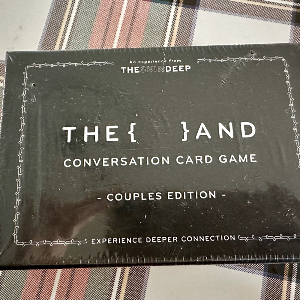 NWT The And Game Conversation Card Game:Couples Edition